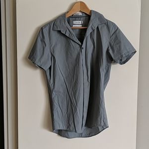 Grey Calvin Klein button up